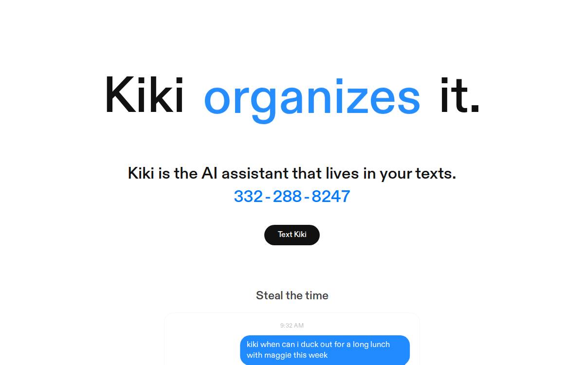 Kiosk website preview