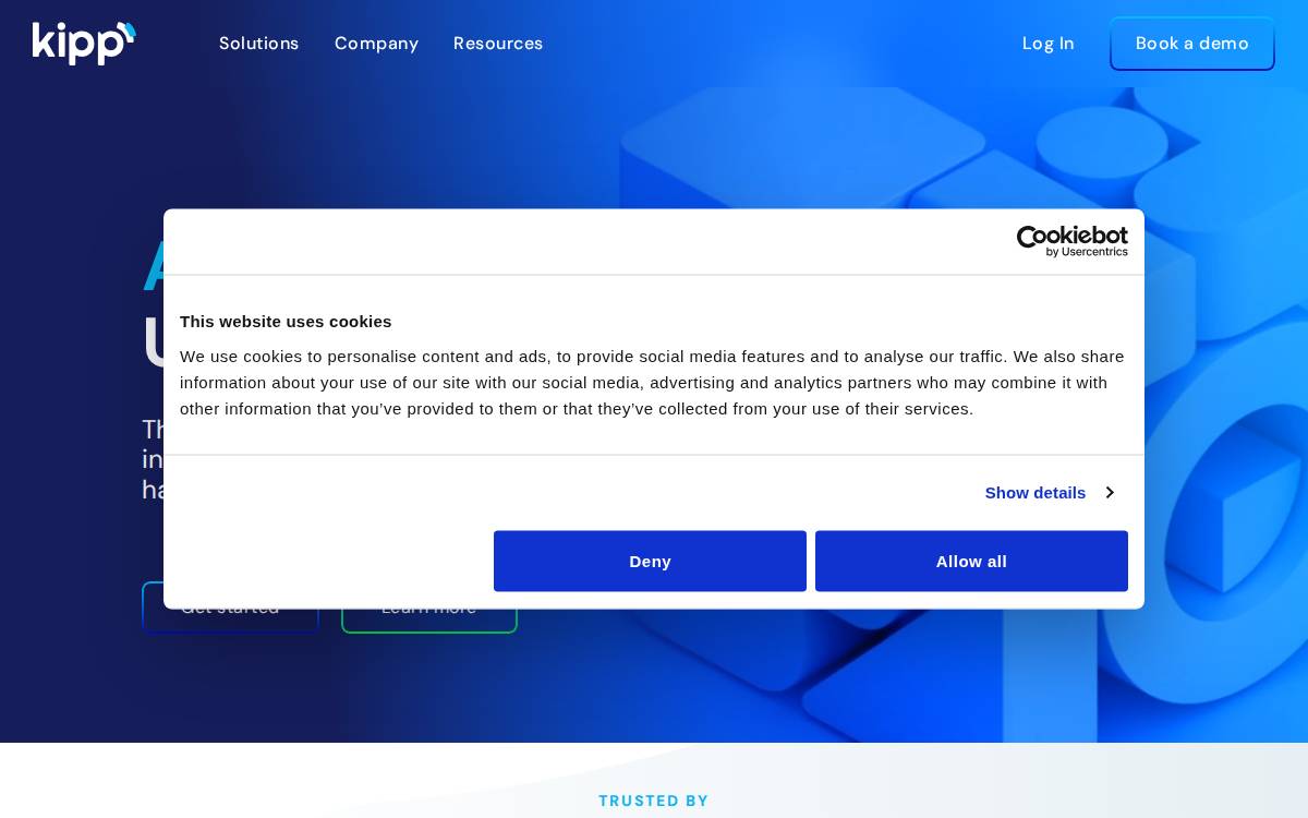 Kipp website preview