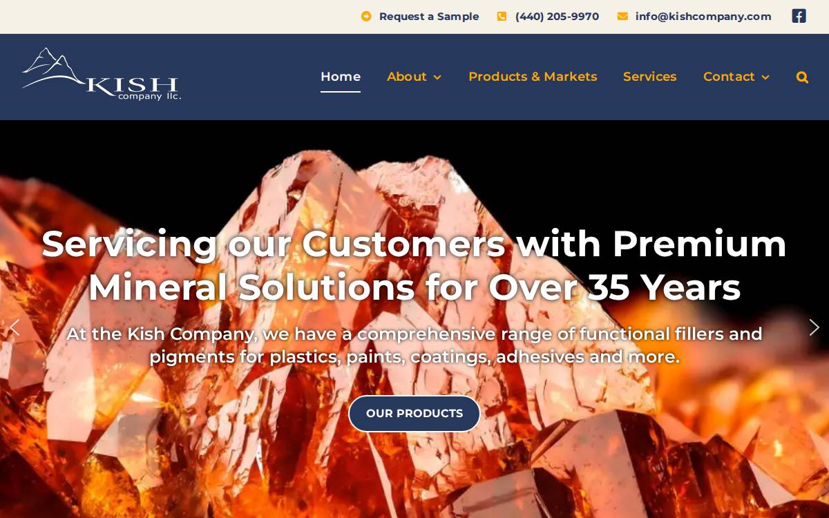 Kishcompany website preview