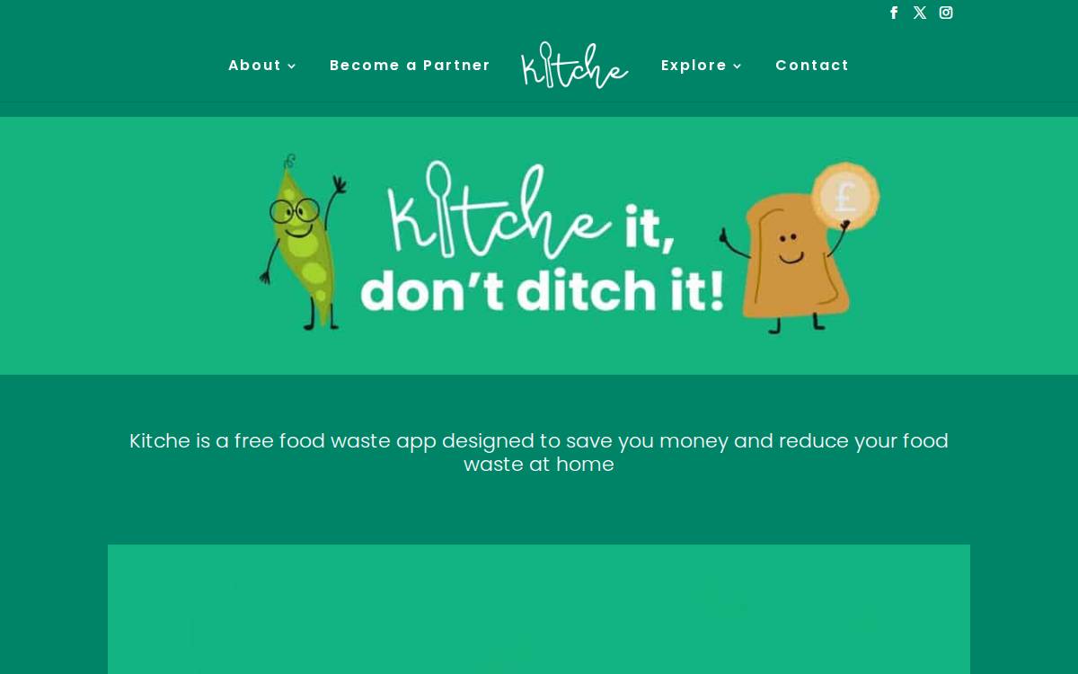 Kitche website preview