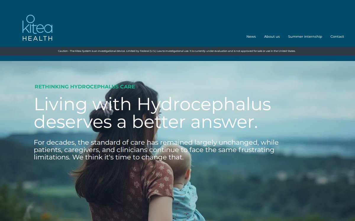Kitea Health website preview