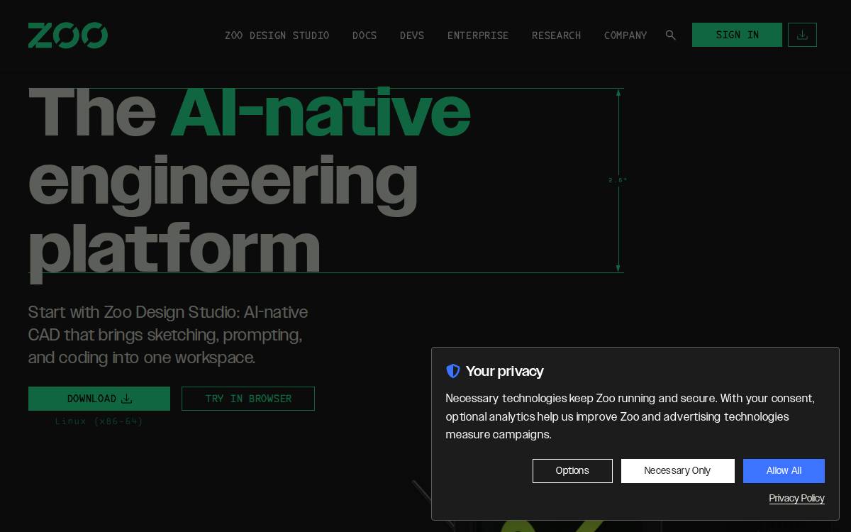 KittyCAD website preview