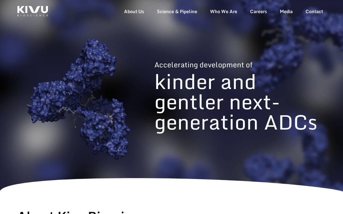 Kivu Bioscience website preview