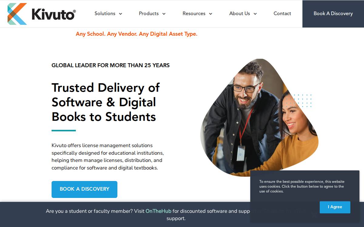 Kivuto Solutions website preview