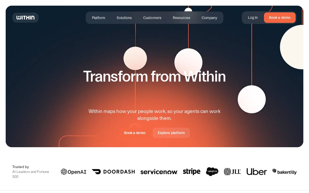 Within website preview