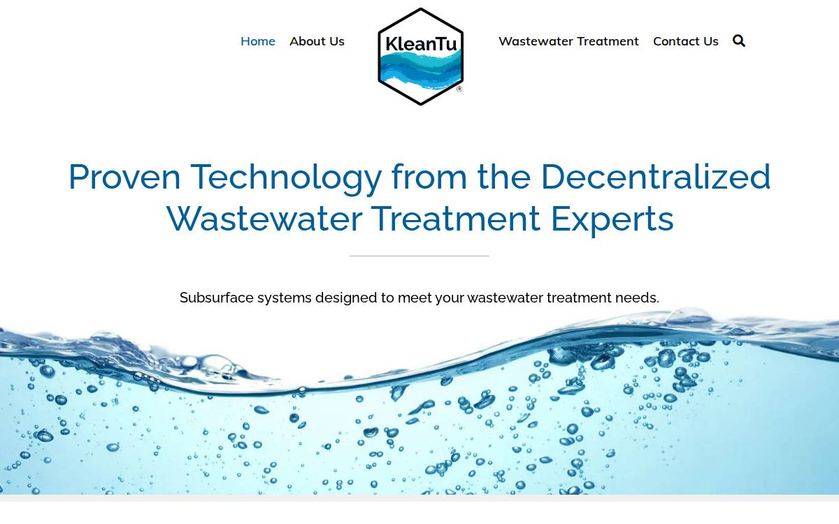 KleanTu website preview