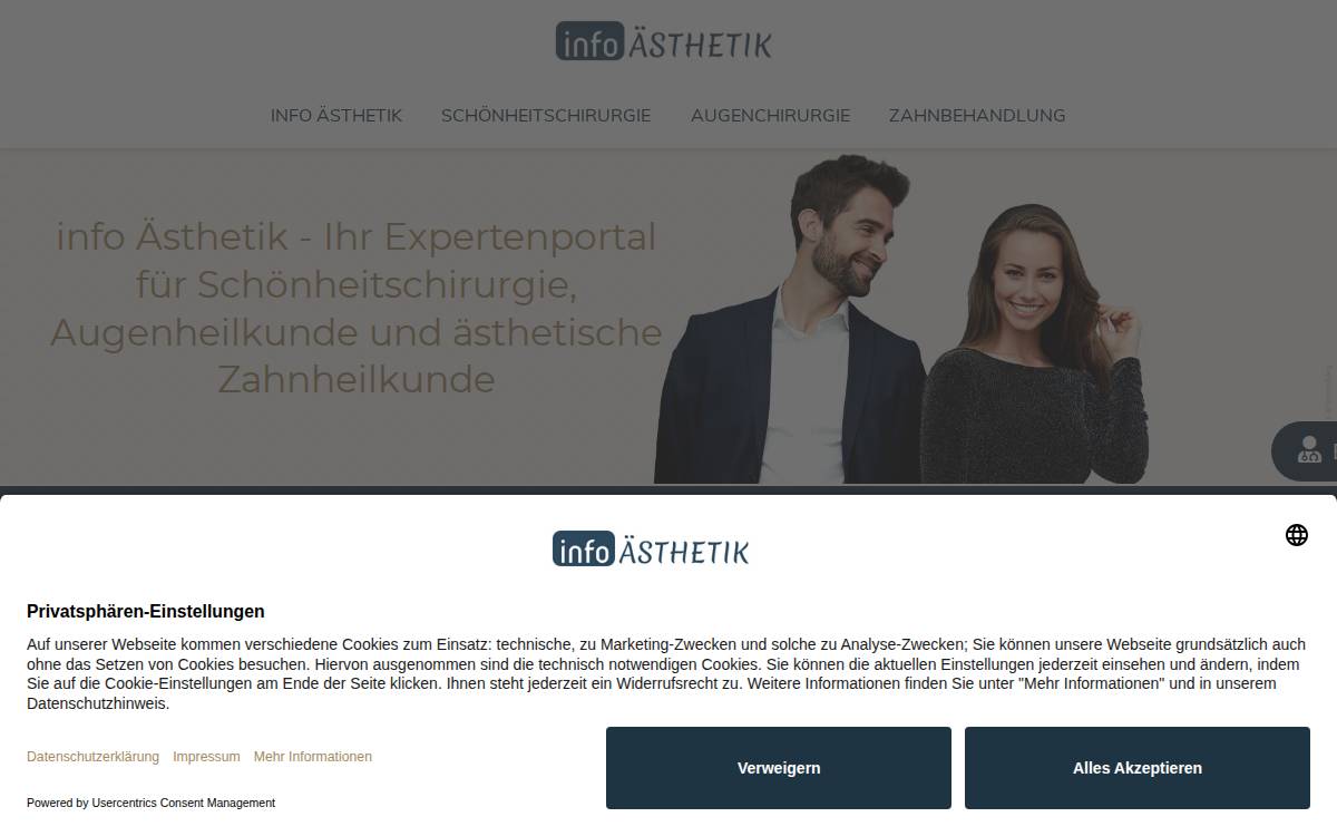 KlinikumPlus website preview