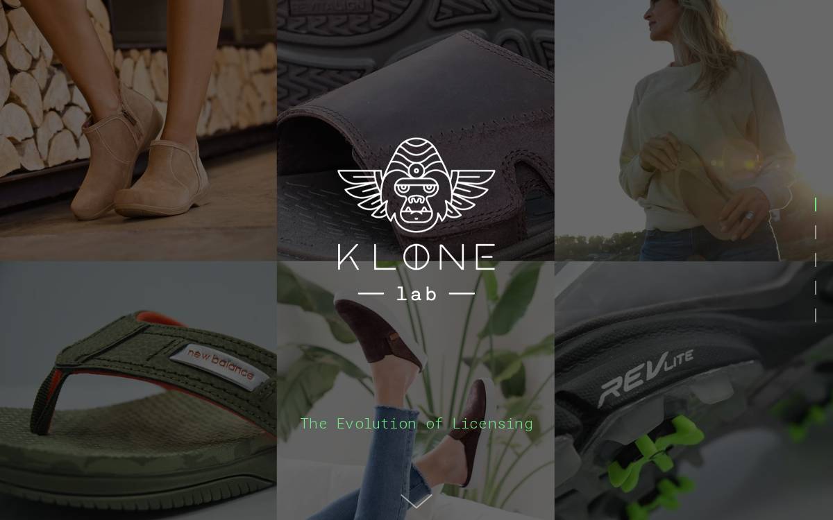 Klone Lab website preview