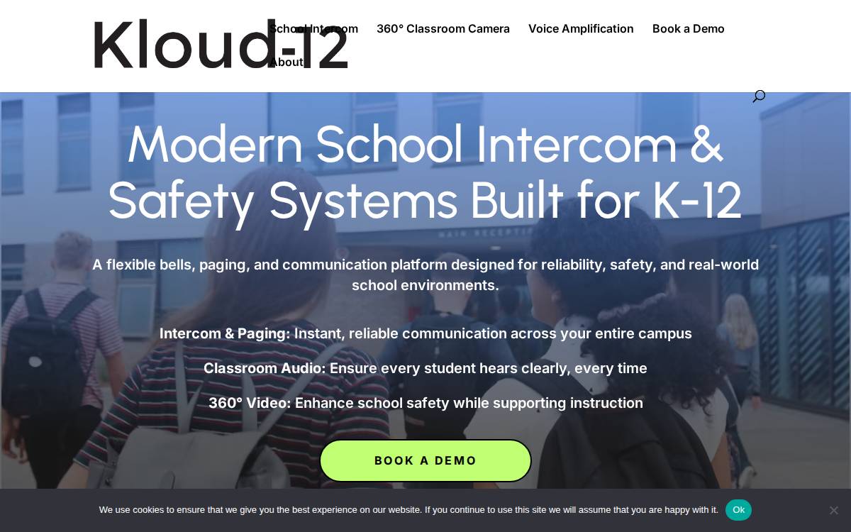Kloud-12 website preview