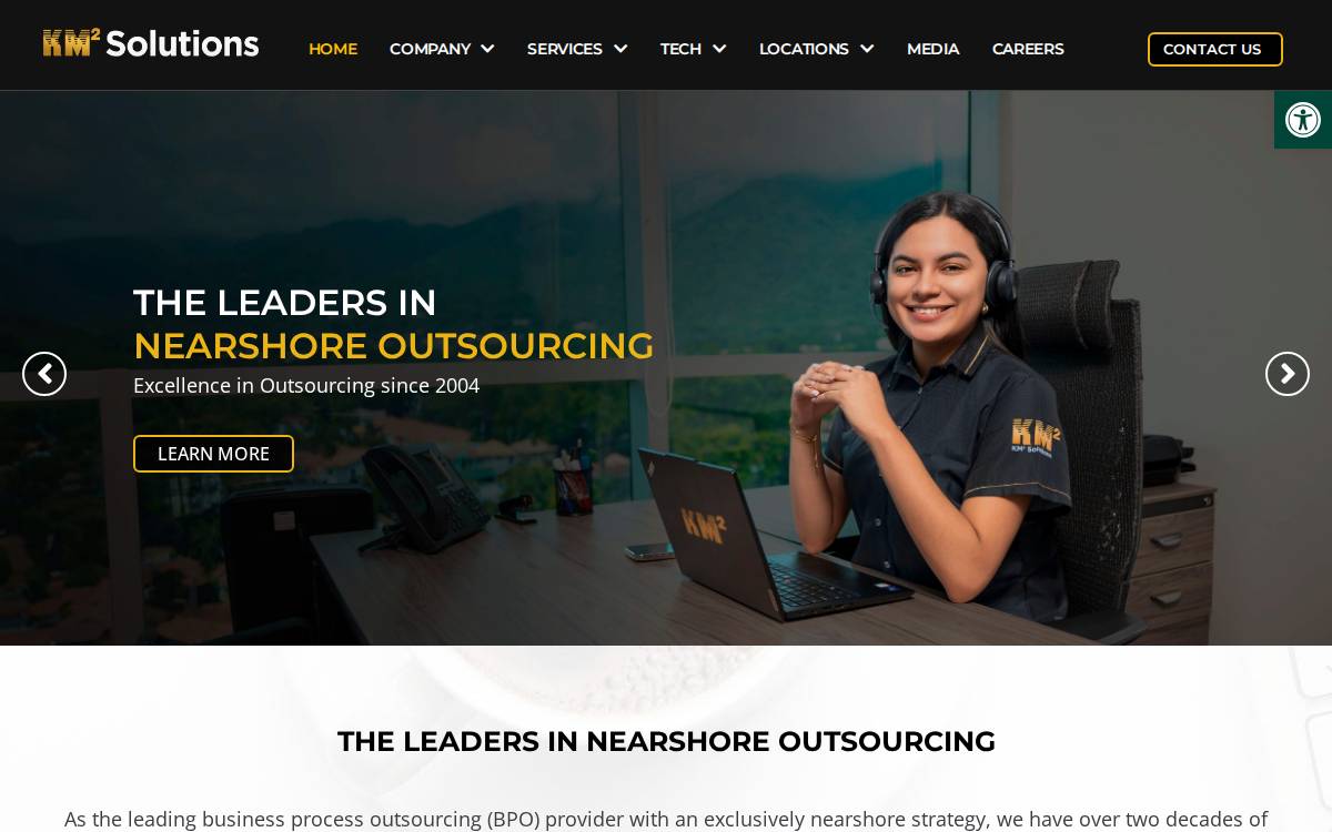 Km2 website preview
