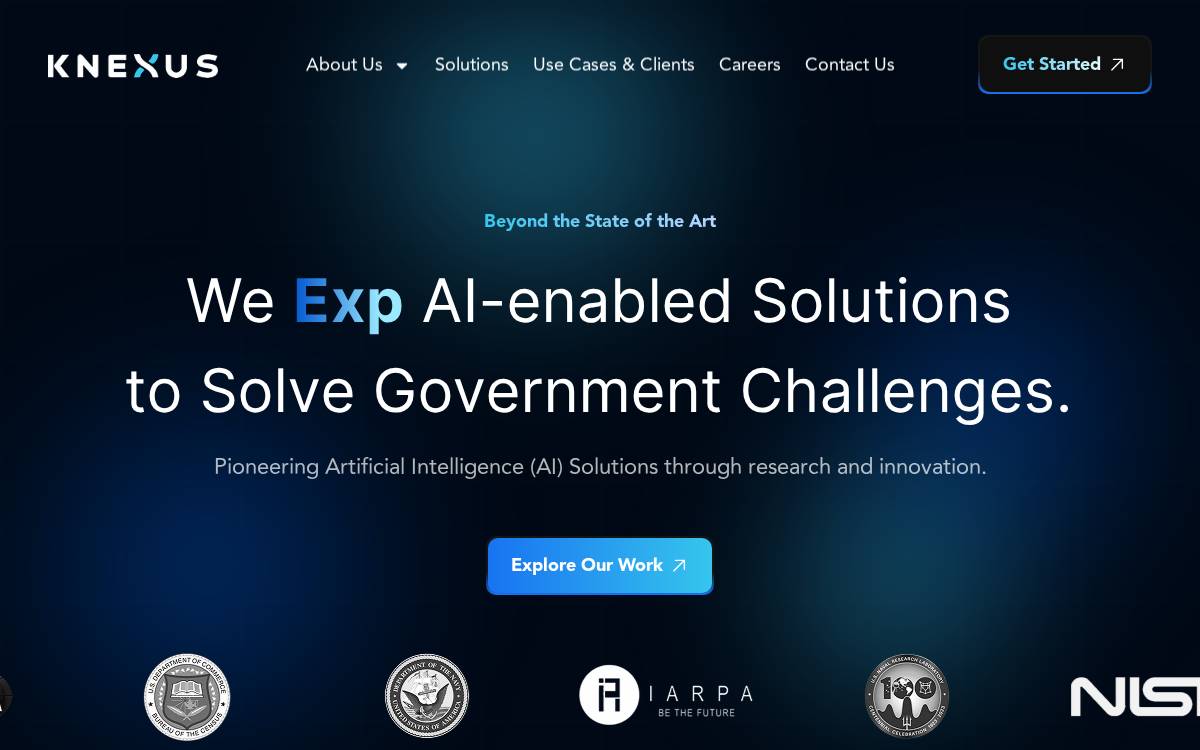 KNEXUS RESEARCH LLC website preview