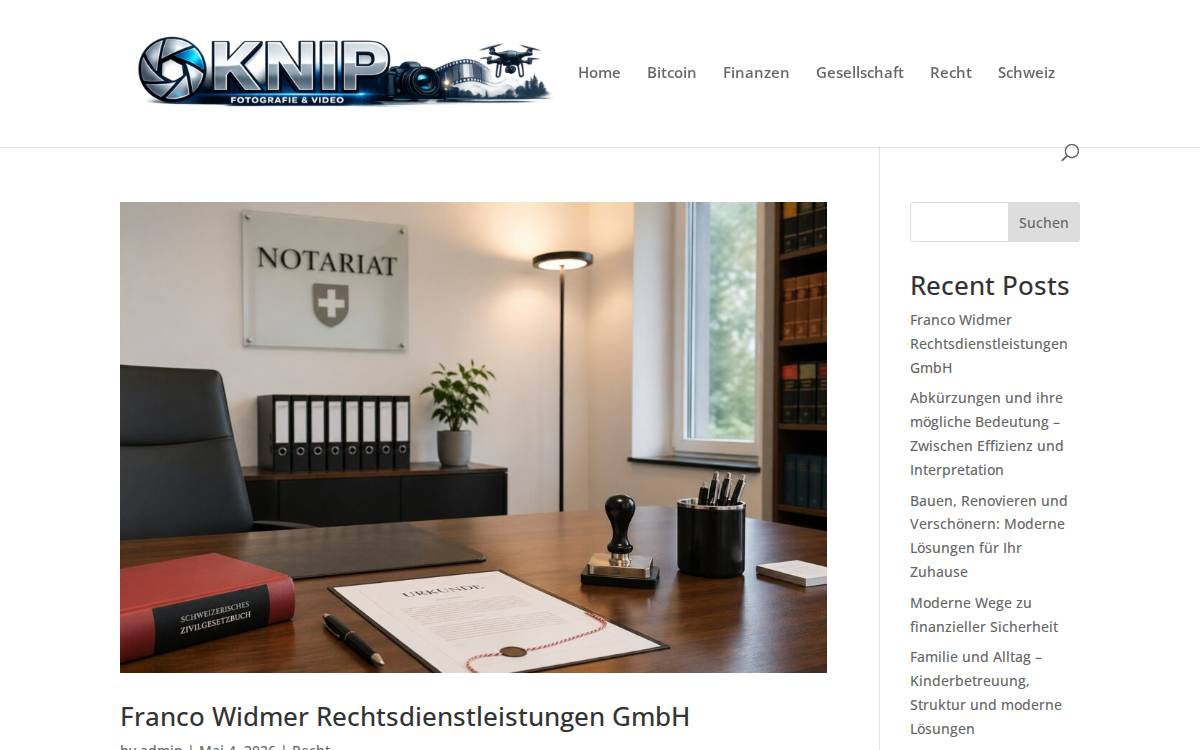 Knip website preview