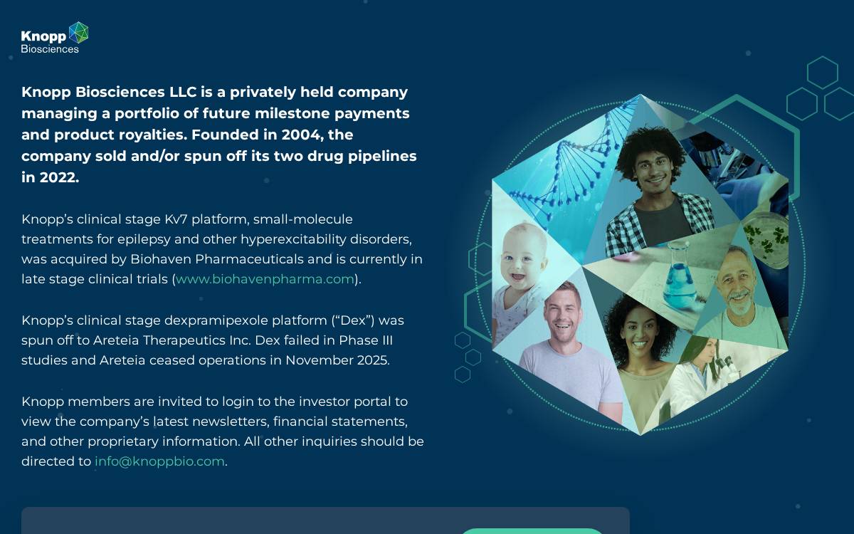 Knoppbio website preview