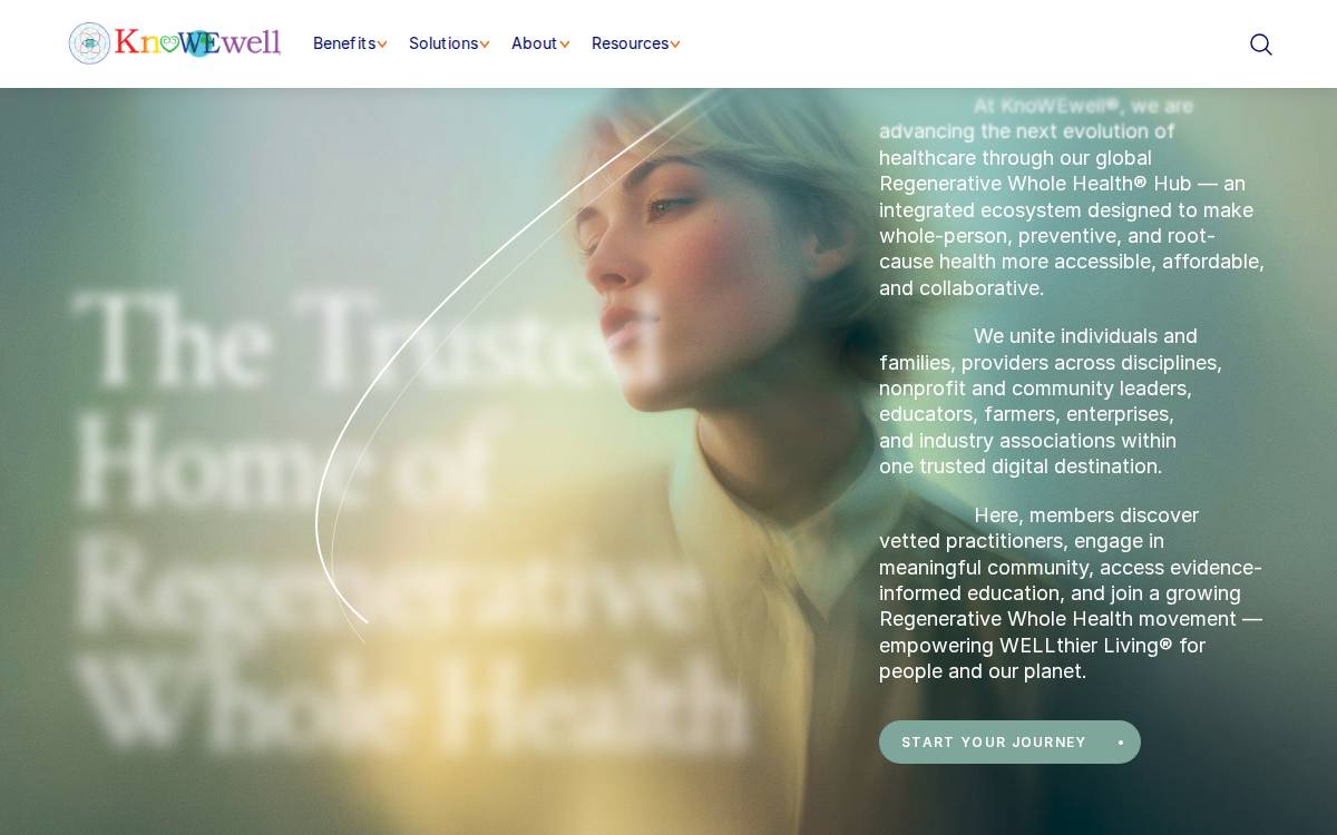 KnoWEwell P.B.C website preview