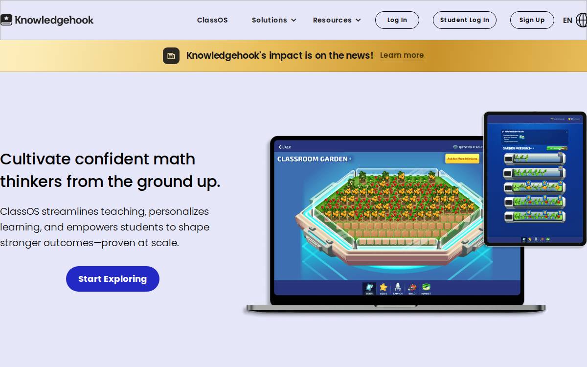 Knowledgehook Inc. Website website preview