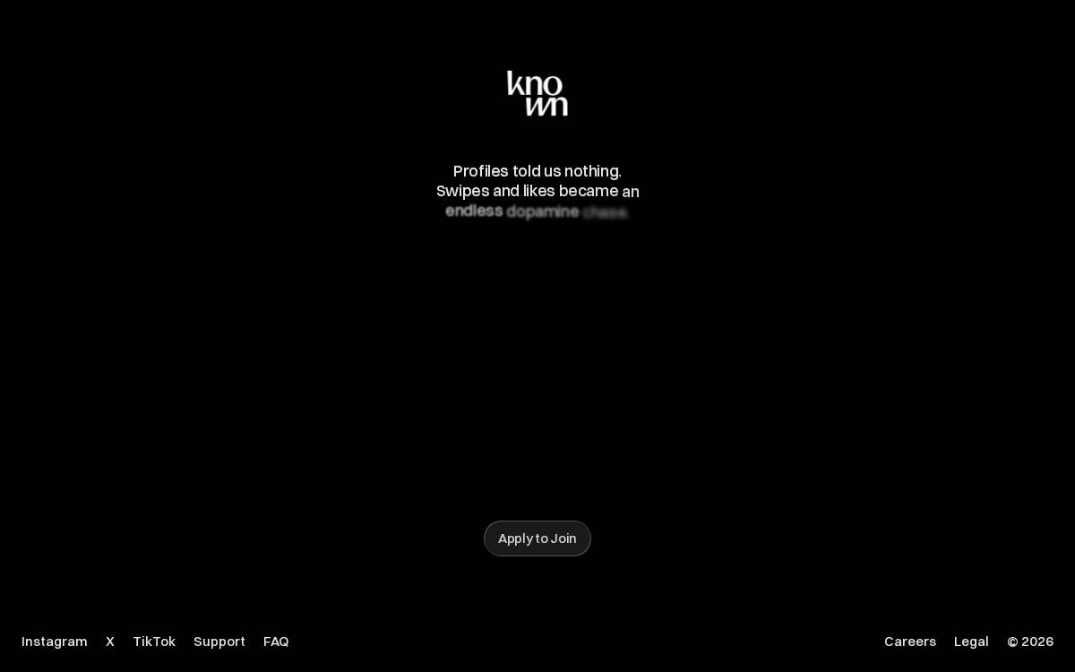 Known website preview