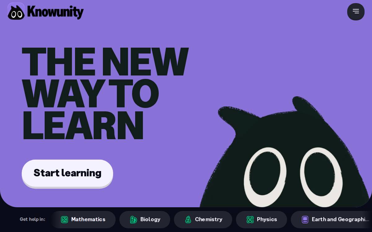 Knowunity website preview