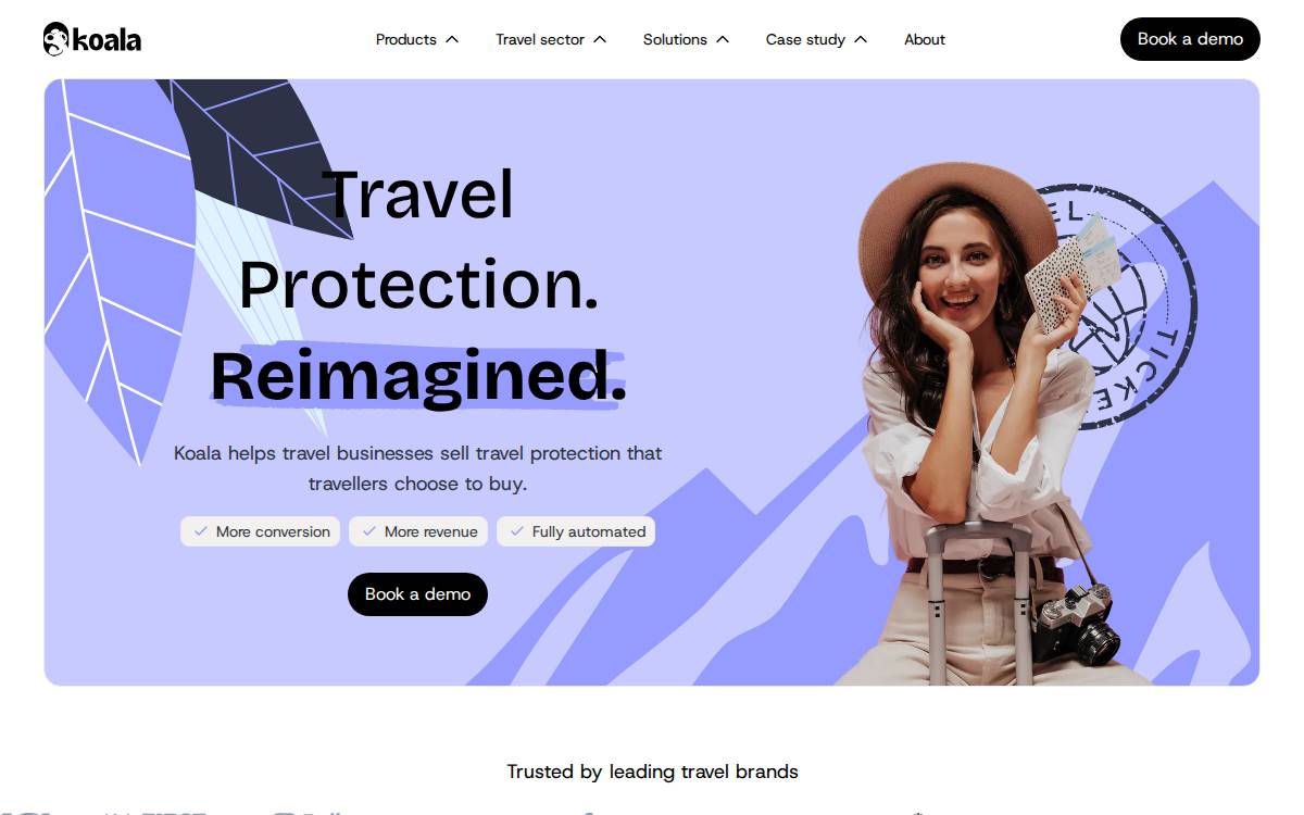 Koala website preview