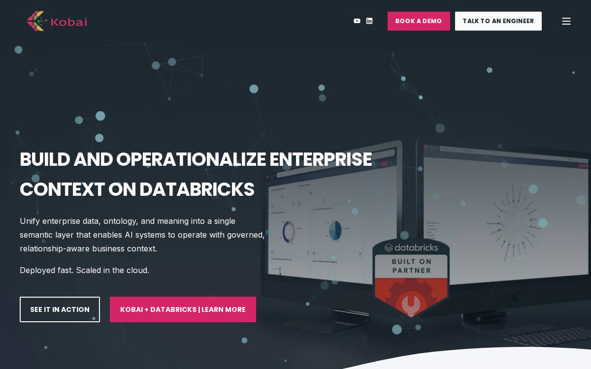 Kobai website preview