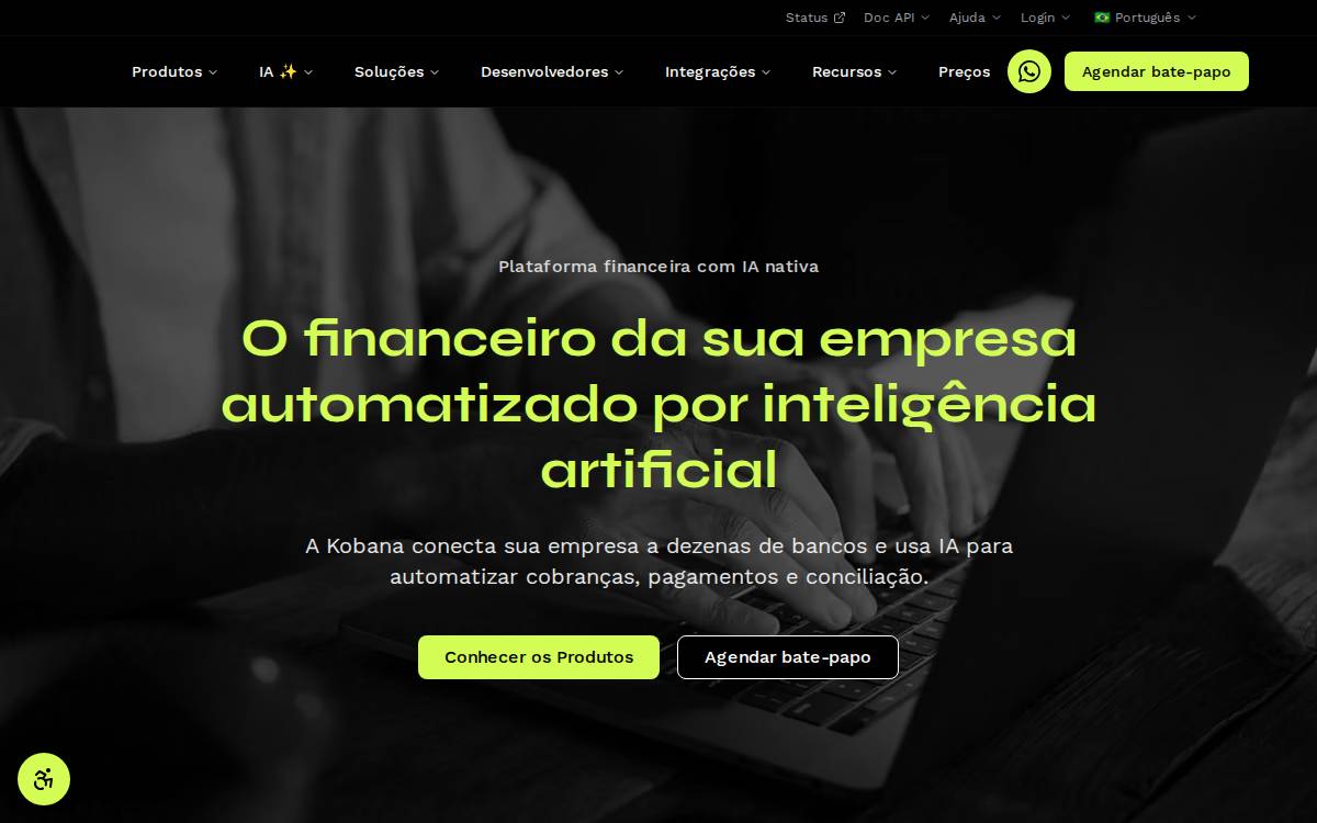 Kobana website preview