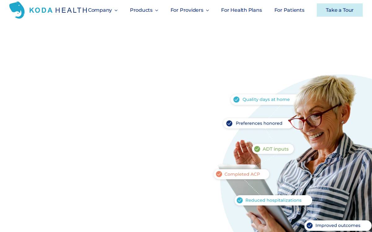 Koda Health website preview