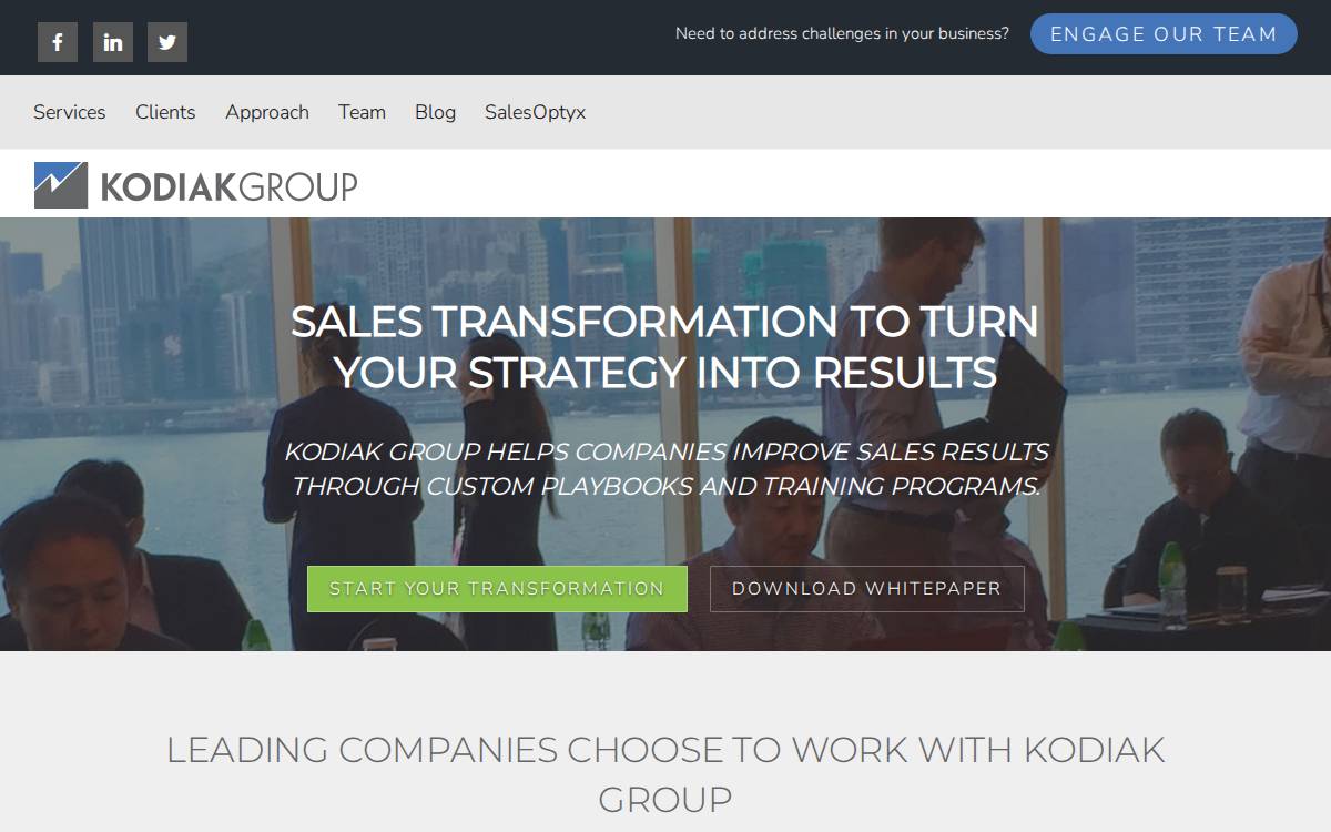 Kodiakgroup website preview