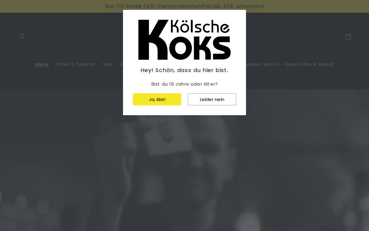 Koelsche Koks website preview