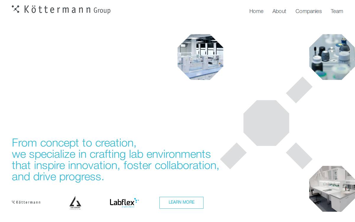 Koettermanngroup website preview
