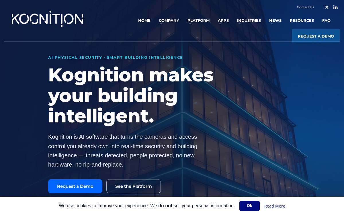 Kognition website preview