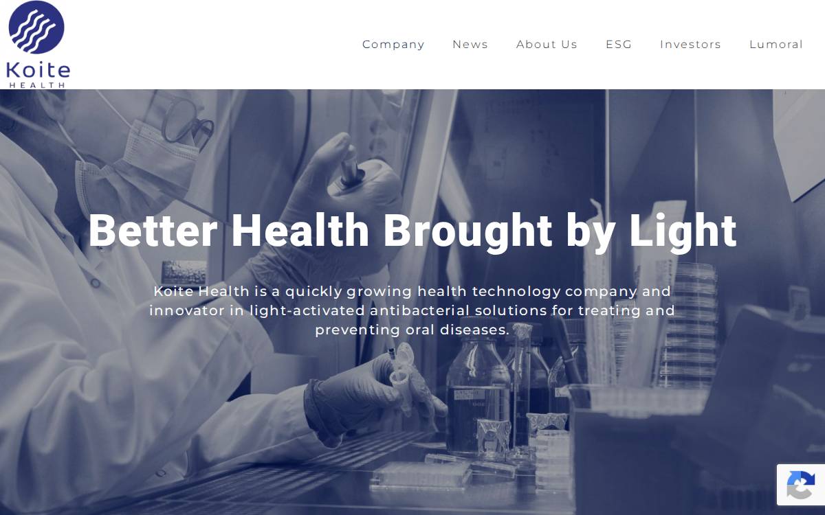 Koitehealth website preview