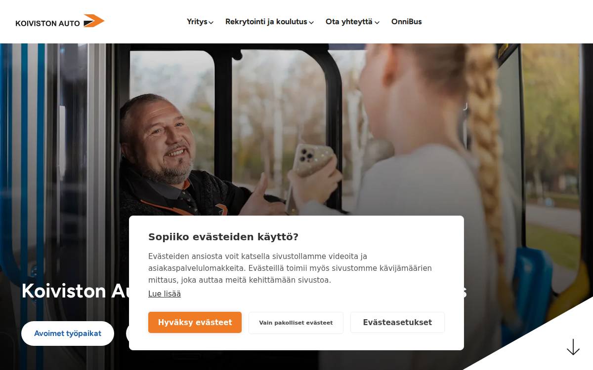 Koiviston Auto website preview