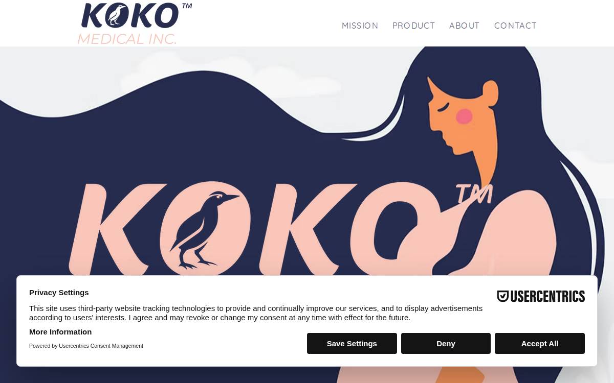 Kokomed website preview