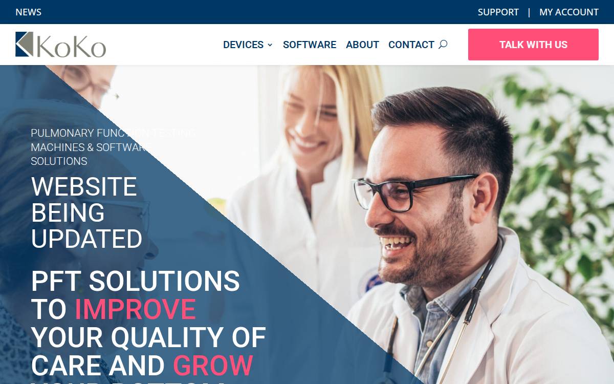 Kokopft website preview