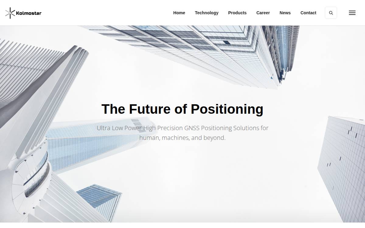 Kolmostar website preview