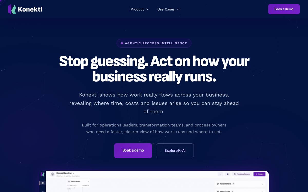 Konekti website preview