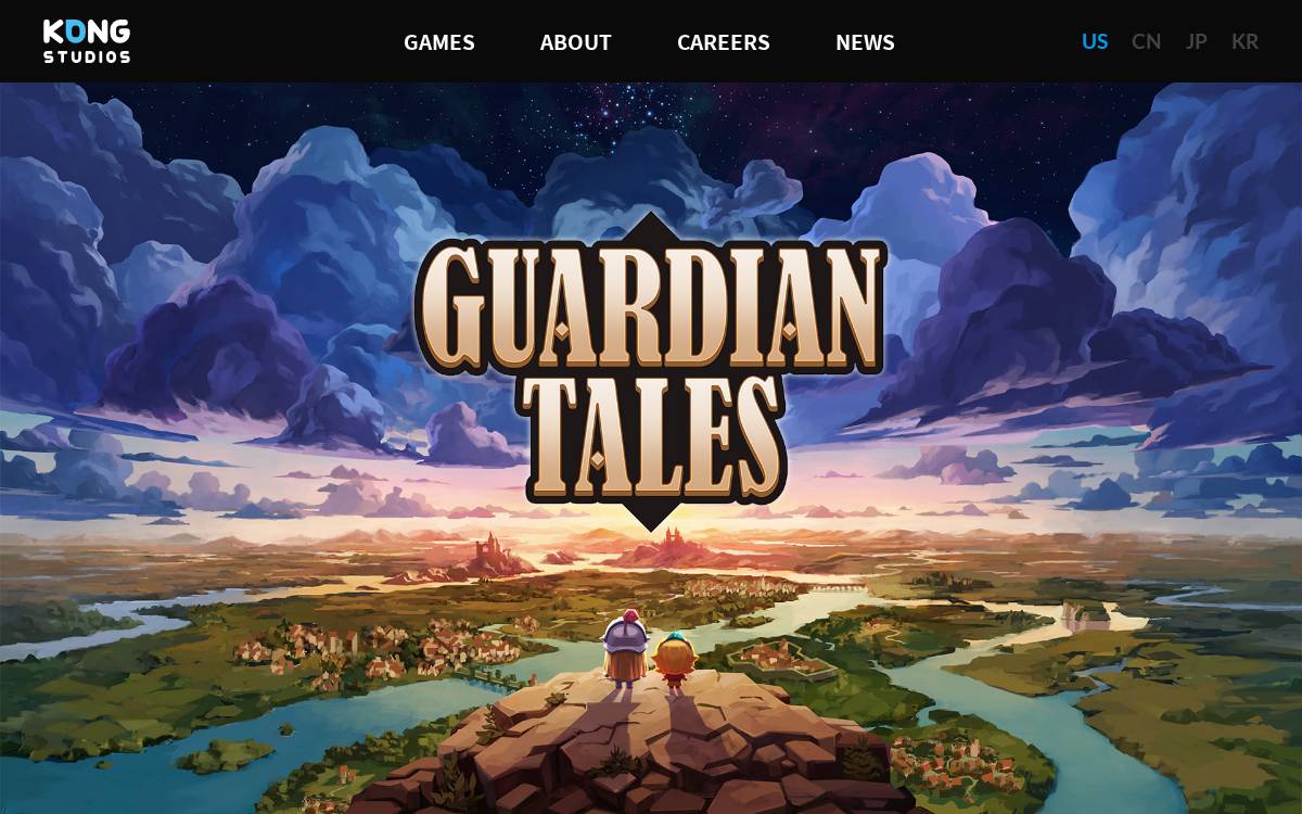 Kong Studios website preview