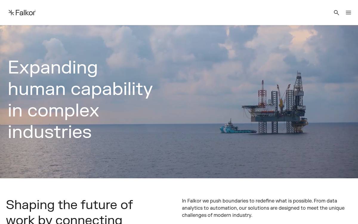 Kongsberg Digital website preview