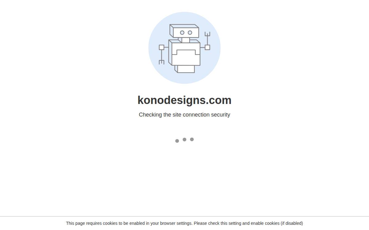 KONODESIGNS website preview