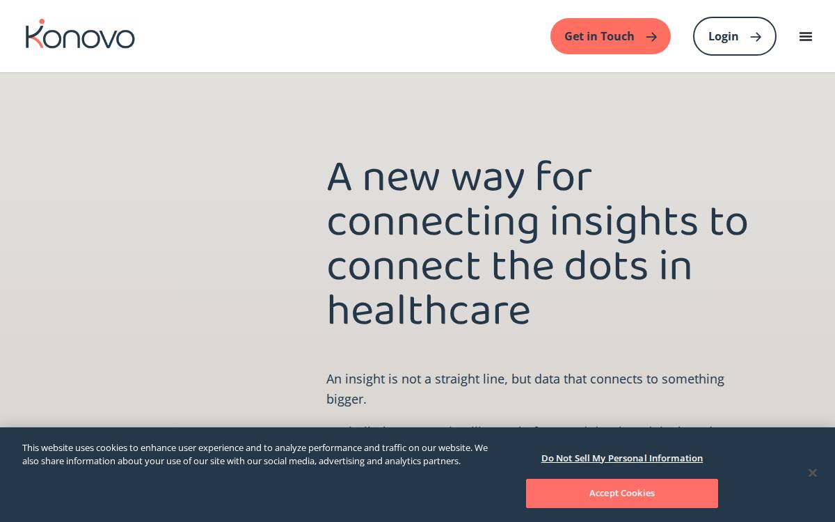 Konovo website preview