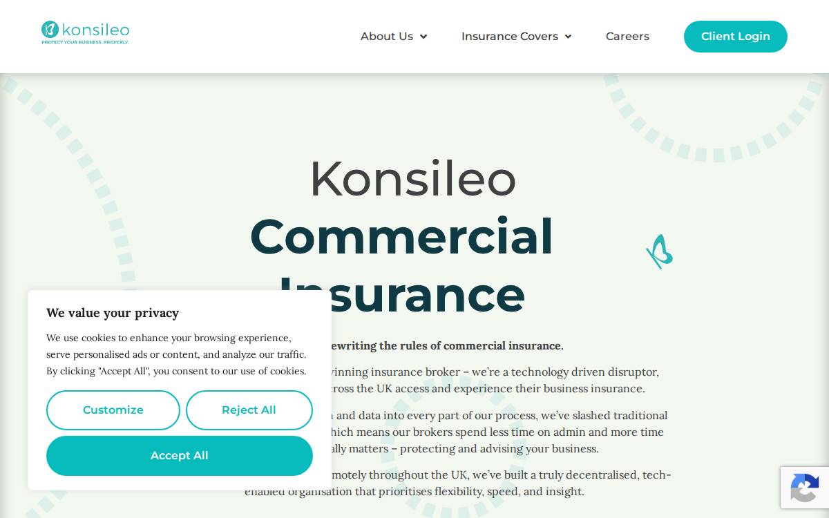 Konsileo website preview