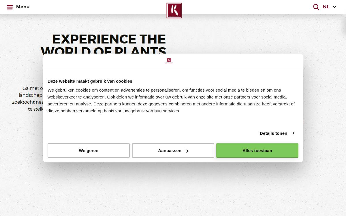 Koppert Cress website preview