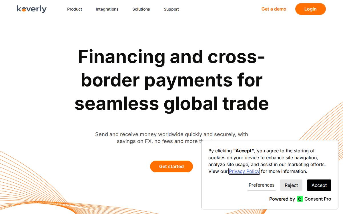 Koverly website preview