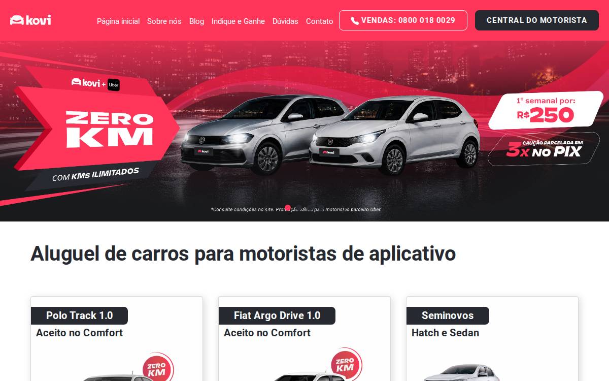 Kovi website preview