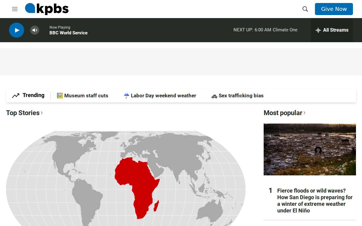 Kpbs website preview