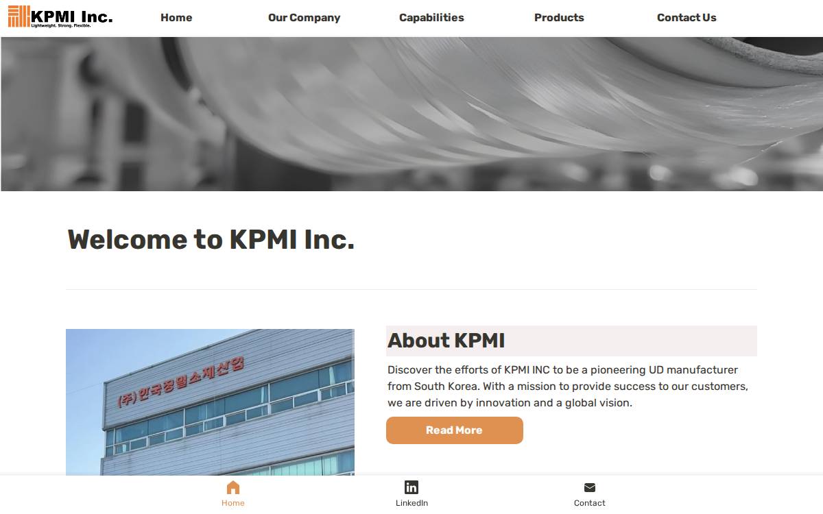 Kpmikorea website preview