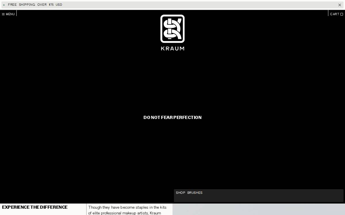 Kraum website preview
