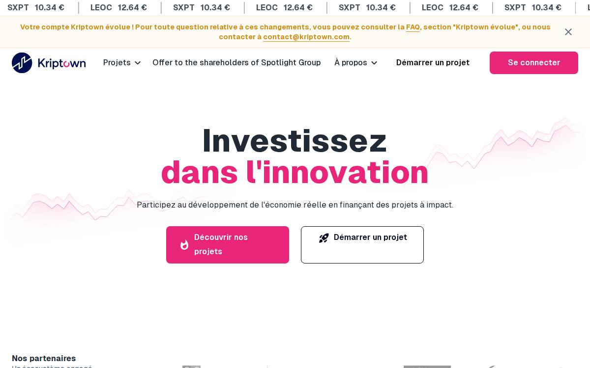 Kriptown website preview
