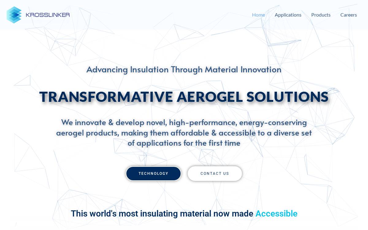 Krosslinker website preview