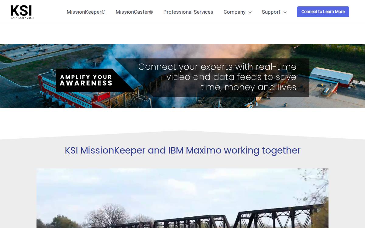 KSI Data Sciences website preview