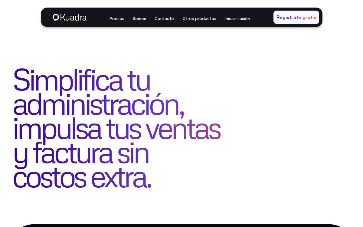 Kuadra website preview